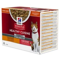 Hill's Science Plan Hill's Adult Sterilised Healthy Cuisine Con Pollo Y Salmón Para Gatos -Productos Para Gatos 606137 0 4