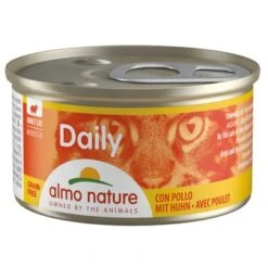 Pack Ahorro: Almo Nature Daily Menu 24 X 85 G -Productos Para Gatos 62837 pla almo nature daily menu 85 huhn 1