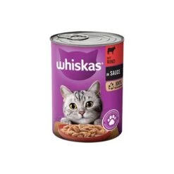 Whiskas 1+ Años En Lata 12 X 400 G -Productos Para Gatos 67736 whiskas 1plus rind 12x400g hs 07 7