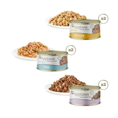 Pack Mixto Applaws Kitten Latas 6 X 70 G 3 Pack Mixto Applaws Kitten Latas 6 X 70 G - Imagen 3