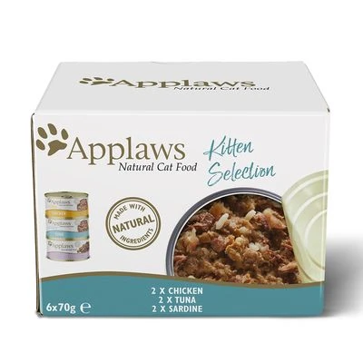 Pack Mixto Applaws Kitten Latas 6 X 70 G 1 Pack Mixto Applaws Kitten Latas 6 X 70 G
