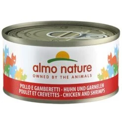 Almo Nature HFC Natural 6 X 70 G -Productos Para Gatos 69357 pla almonature huhngarnelen 8 2