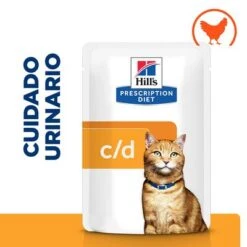 Hill's C/d Prescription Diet Multicare Urinary Care Sobres Para Gatos