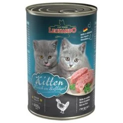 Leonardo All Meat Comida Húmeda Para Gatos 6 X 400 G -Productos Para Gatos 70623 pla leonardo kitten 400g 9