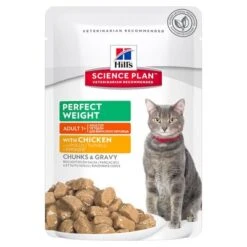 Hill's Science Plan Hill's Perfect Weight Sobres Para Gatos -Productos Para Gatos 70906 pla hills perfectweightadult chicken 9