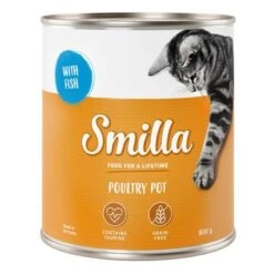 Smilla Tierna Ave 24 X 800 G - Pack Ahorro -Productos Para Gatos 70949 pla smilla poulrypot fish 800g 3