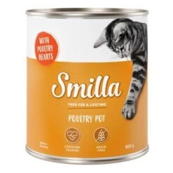 Smilla Tierna Ave 24 X 800 G - Pack Ahorro -Productos Para Gatos 70952 pla smilla poulrypot poultry 800g 5