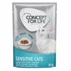 Concept For Life 24 X 85 G en Salsa Y En Gelatina - Pack Ahorro Mixto 19 Concept For Life 24 X 85 G en Salsa Y En Gelatina - Pack Ahorro Mixto -Productos Para Gatos 71082 pla concept for life katze nass sensitive sauce 85g 0