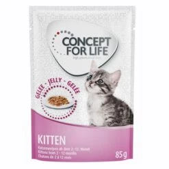 Concept For Life 48 X 85 G - Pack Ahorro -Productos Para Gatos 71091 pla concept for life katze nass kitten gelee 85g 9
