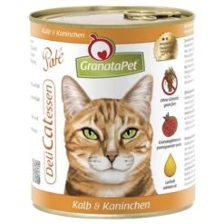 GranataPet DeliCatessen 6 X 800 G - Pack De Prueba -Productos Para Gatos 71537 pla granatapet delicatessen kalb 2