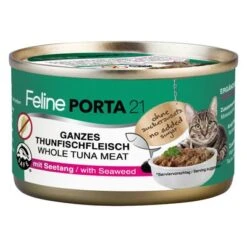 Feline Porta 21 Pack Ahorro 24 X 90 G 19 Feline Porta 21 Pack Ahorro 24 X 90 G -Productos Para Gatos 7160 pla felineporta21 tunaseetang 90g 5