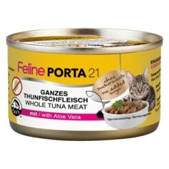 Feline Porta 21 Pack Ahorro 24 X 90 G 14 Feline Porta 21 Pack Ahorro 24 X 90 G -Productos Para Gatos 7170 pla felineporta21 tunaaloe 90g 0