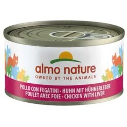 Pack Ahorro Almo Nature Con Carne 12 X 70 G -Productos Para Gatos 72677 pla almonature huhn mit huhnleber 5