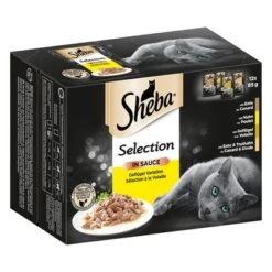Sheba 24 X 85 G En Sobres Multireceta -Productos Para Gatos 74933 pla sheba selection gefluegel variation 85g 1 6 1