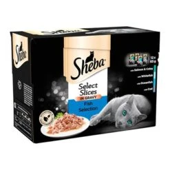 Sheba 24 X 85 G En Sobres Multireceta -Productos Para Gatos 75348 pla sheba megapack 12x85g fish 0
