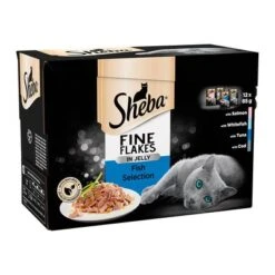 Sheba 96 X 85 G En Sobres Multireceta - Megapack % -Productos Para Gatos 78902 pla marsuk sheba fishcollection gelee 12x85g 4