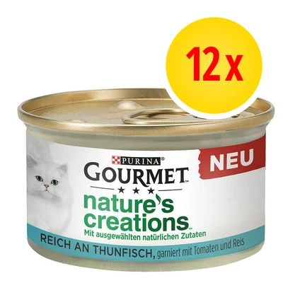 Purina Gourmet Nature's Creations 12 X 85 G 1 Purina Gourmet Nature's Creations 12 X 85 G