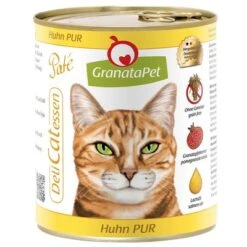 GranataPet DeliCatessen 6 X 800 G - Pack De Prueba -Productos Para Gatos 82582 pla granatapet delikatessen huhnpur 0