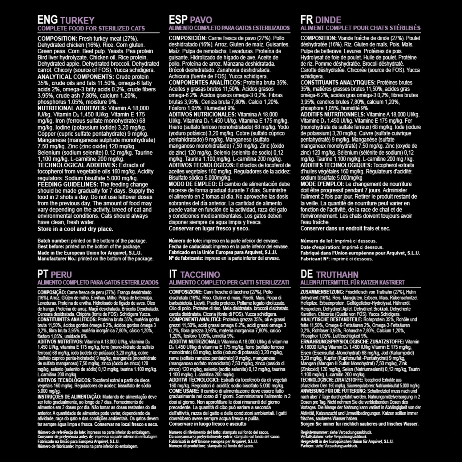 Cat Sterilized Turkey 2 Cat Sterilized Turkey - Imagen 2