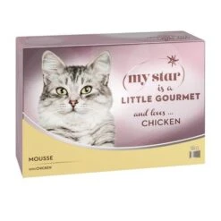 My Star Mousse Gourmet En Latas 24 X 85 G Para Gatos -Productos Para Gatos 89145 pla mystar littlegourmet mousse chicken 12x85g 4