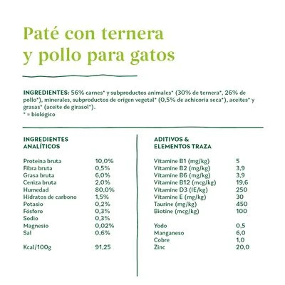 Yarrah Bio 48 X 100 G En Tarrinas Para Gatos - Pack Ahorro 20 Yarrah Bio 48 X 100 G En Tarrinas Para Gatos - Pack Ahorro - Imagen 20