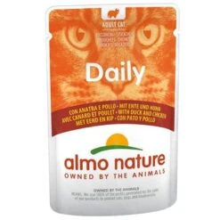 Pack Ahorro: Almo Nature Daily Menu 24 X 70 G -Productos Para Gatos 91310 pla almo nature ente huhn 70g 0
