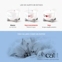 Catit Pixi Fuente Blanca -Productos Para Gatos Catit PIXI Fountain Panel 5 ES 62cc0990c1b90