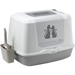 Gatera Trendy Cat Jumbo Cats In Love -Productos Para Gatos Cats in Love BJ60 0026 speckled grey with BL90 0330 warm grey 03 62c5a5b77b203