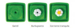 Catit Bebedero Fuente Flower Mini -Productos Para Gatos Flujos diferentes 1 6376648a12f47