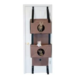 K&H Árbol De Tres Niveles De Puertas Para Gatos