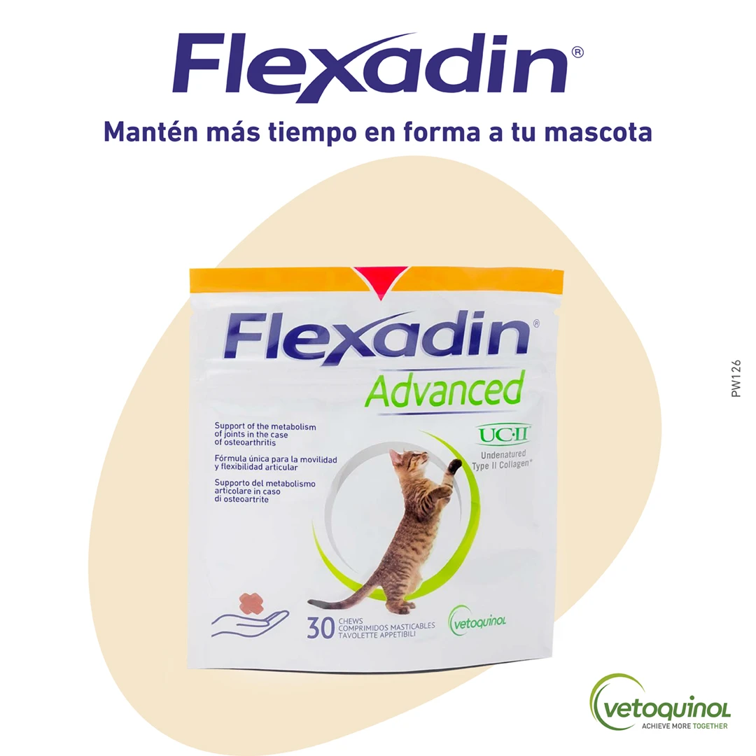 Vetoquinol Flexadin Advanced Gato 2 Vetoquinol Flexadin Advanced Gato - Imagen 2