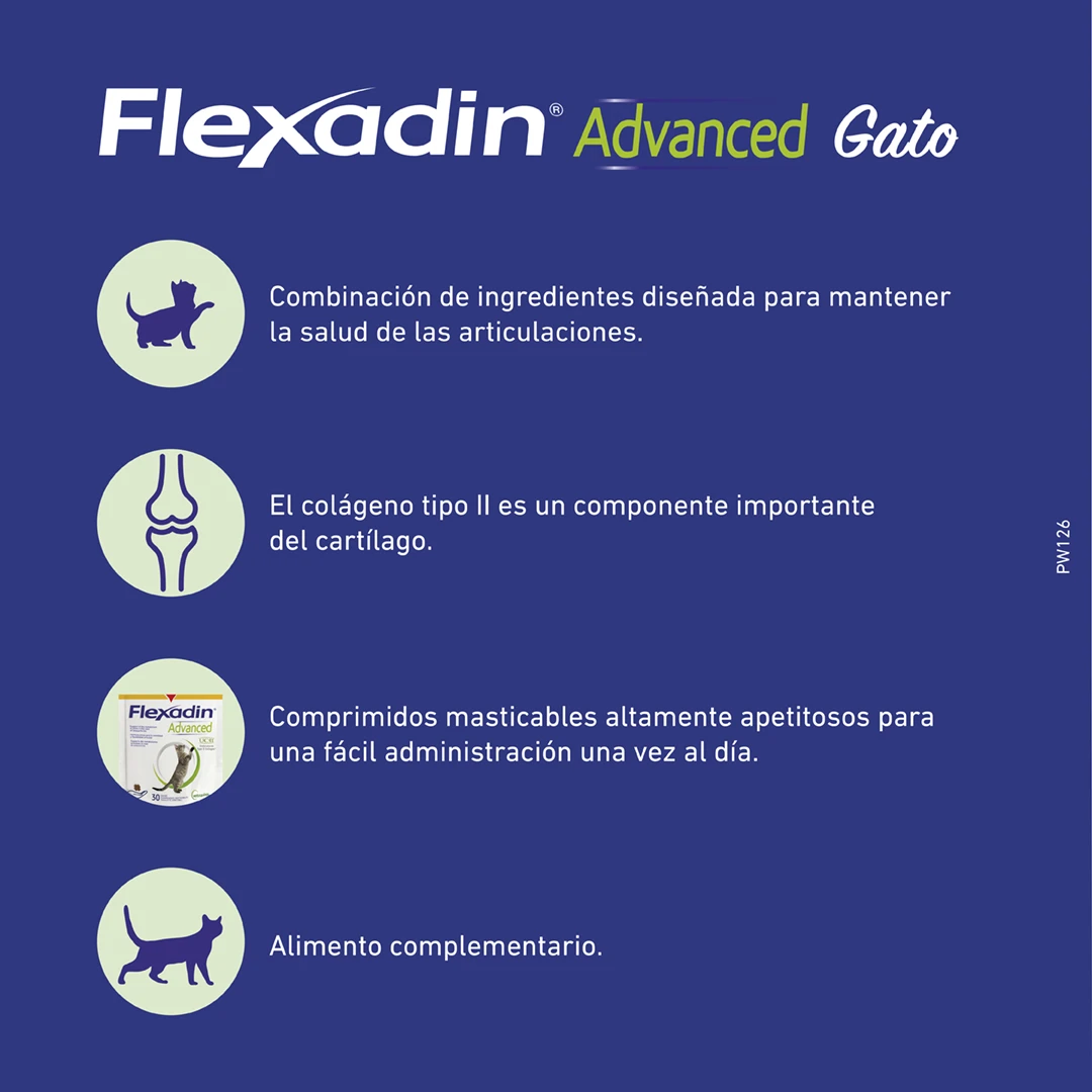 Vetoquinol Flexadin Advanced Gato 4 Vetoquinol Flexadin Advanced Gato - Imagen 4