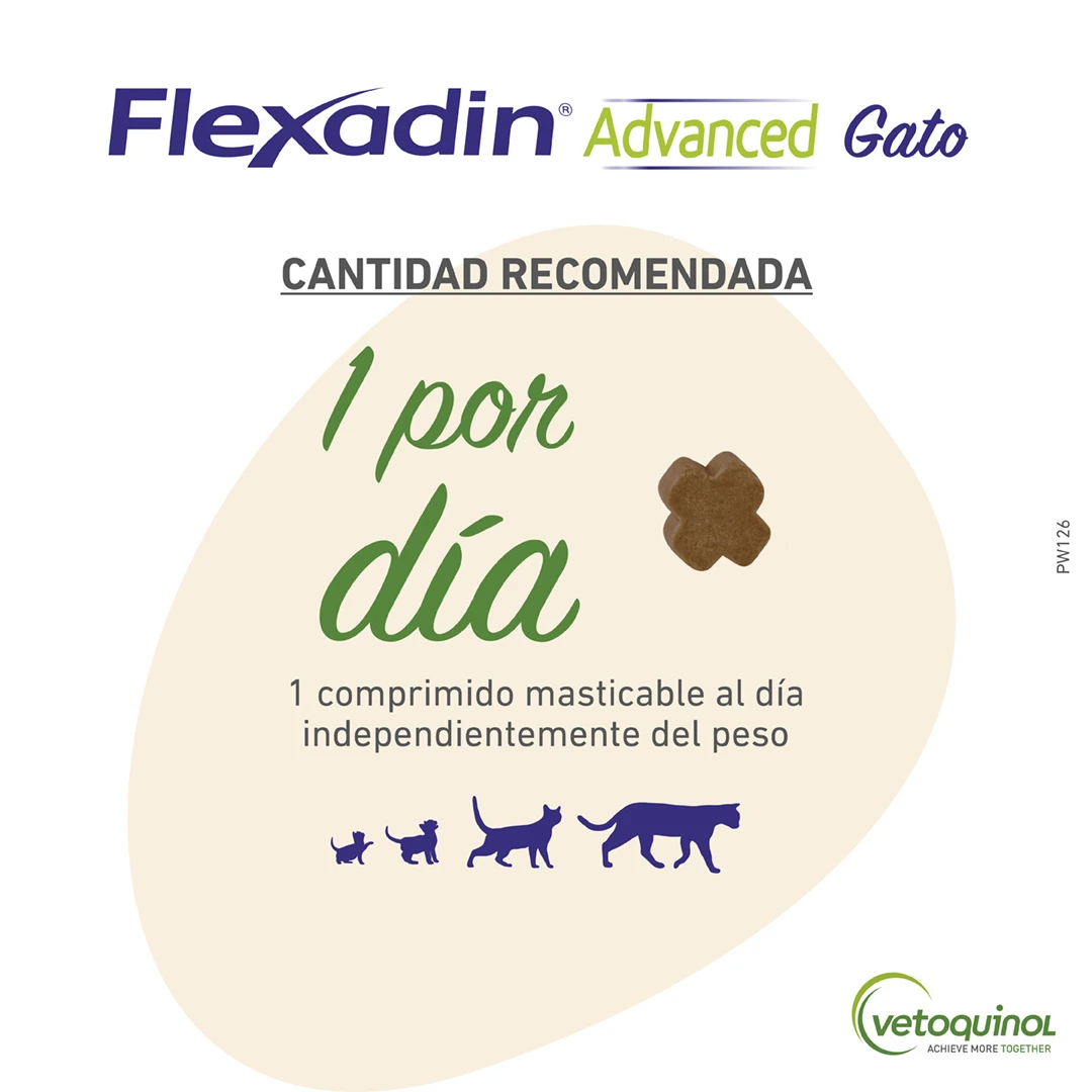 Vetoquinol Flexadin Advanced Gato 6 Vetoquinol Flexadin Advanced Gato - Imagen 6