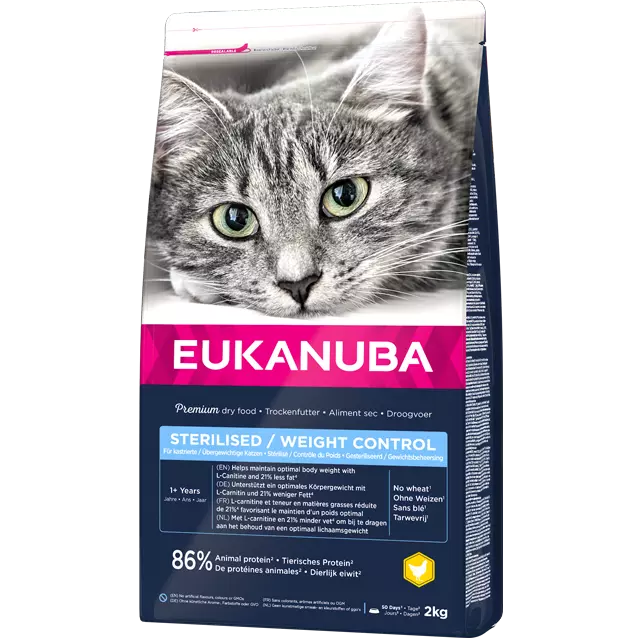 EUKANUBA Cat Light - Sterilised 1 EUKANUBA Cat Light - Sterilised