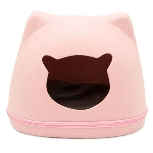 TK-Pet Federica Cama Cueva De Fieltro Para Gatos 1 TK-Pet Federica Cama Cueva De Fieltro Para Gatos