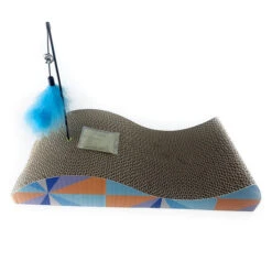 Catshion Rascador Ondulado De Cartón Para Gatos