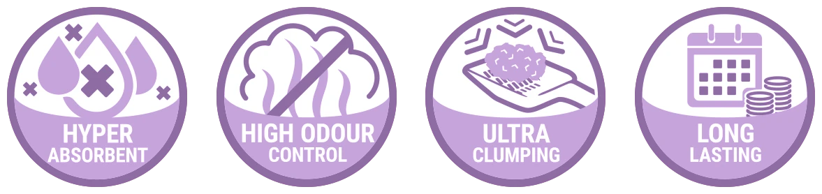 Arena Aglomerante Con Aroma A Lavanda 6 Arena Aglomerante Con Aroma A Lavanda - Imagen 6