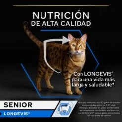 PURINA PRO PLAN Cat Senior Longevis 24 X 85 G En Latas -Productos Para Gatos b09rqsnq63 pt04 6