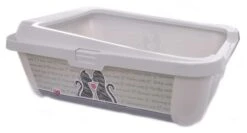 Bandeja Hercules Con Tapa Cats In Love Large( 51.1 X 39.5 X19 )