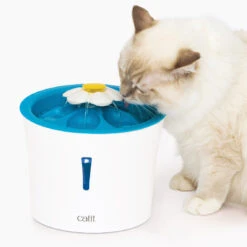 Catit Bebedero Fuente Flor Led para Gatos