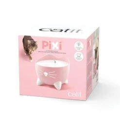 Catit Pixi Fuente Rosa -Productos Para Gatos caja fuente pixi 62bacb30420c2