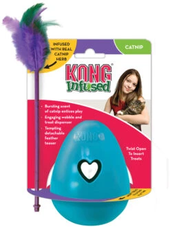 KONG Cat Infused Tippin Treat -Productos Para Gatos cat infused tippin treat 1