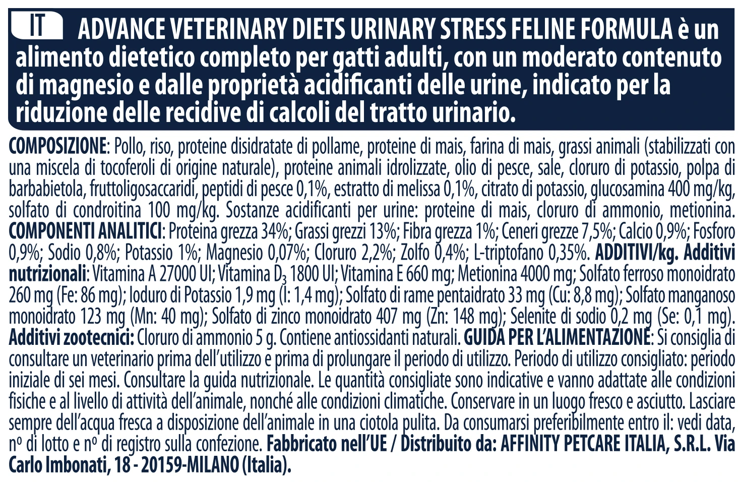 Advance Cat Urinary Stress 10 Advance Cat Urinary Stress - Imagen 10