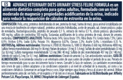 Advance Cat Urinary Stress 22 Advance Cat Urinary Stress -Productos Para Gatos cat urinary stress 11