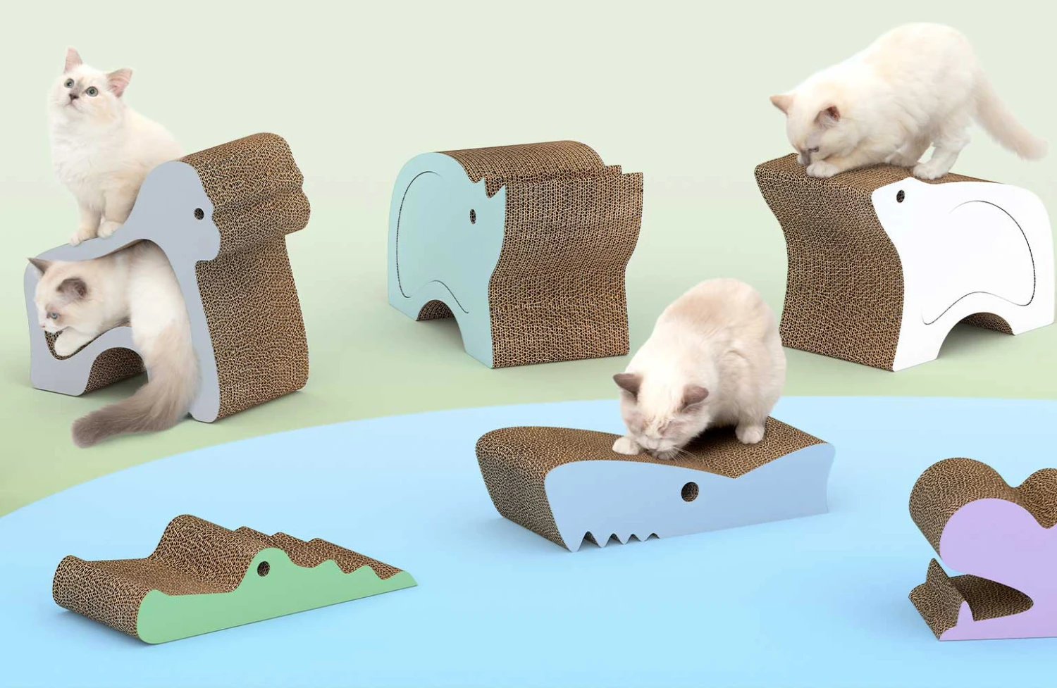 Catit Zoo Rascador Gorila 2-en-1 4 Catit Zoo Rascador Gorila 2-en-1 - Imagen 4