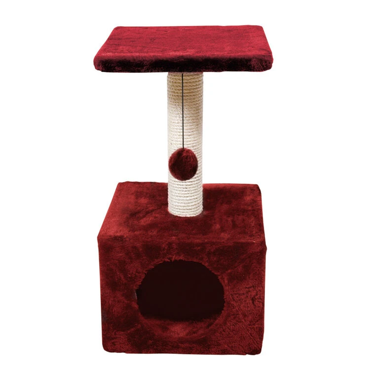 TK-Pet Ara Rascador Rojo Para Gatos 1 TK-Pet Ara Rascador Rojo Para Gatos