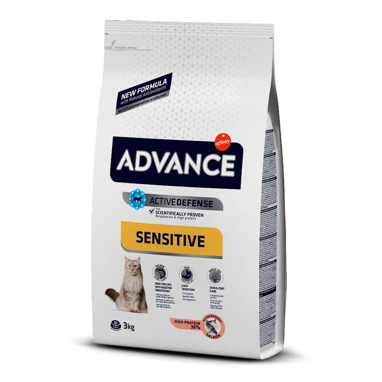 Affinity Advance Sensitive Adult Salmón Y Arroz Pienso Para Gatos 1 Affinity Advance Sensitive Adult Salmón Y Arroz Pienso Para Gatos