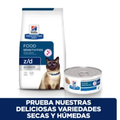 Hill's Prescription Diet Z/d Food Sensitives Pienso Para Gatos -Productos Para Gatos comida gatos hills prescription diet food sensitivites zd HIL4565M M JN23205