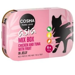 Cosma Asia En Gelatina 6 X 170 G 39 Cosma Asia En Gelatina 6 X 170 G -Productos Para Gatos cosma asia mixbox chikentunafruit 6x170g 1000x1000 6