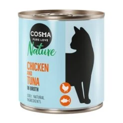Pack Ahorro: Cosma Nature 12 X 280 G -Productos Para Gatos cosma nature chickentuna 280g 1000x1000 0